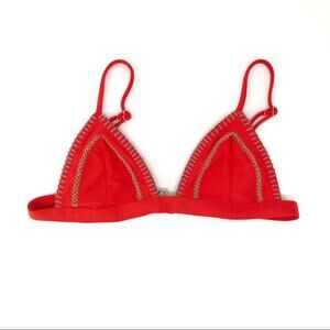 ELLEJAY Rosa Bikini Top Red XS